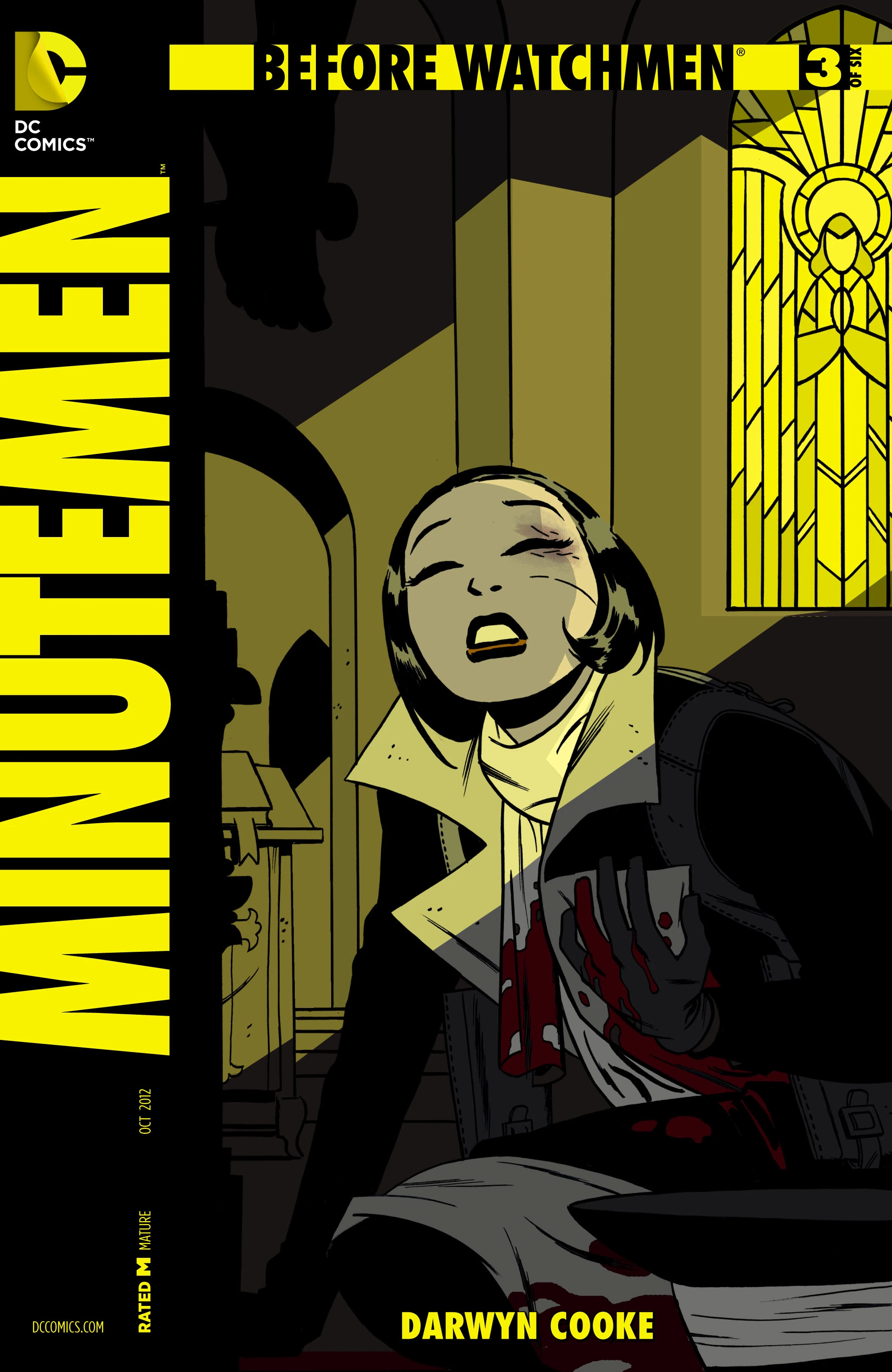 Before Watchmen: Minutemen #3 (DC, 2012 — Cover A) cover